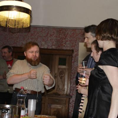 Ove Büttneri isikunäituse “Elu kui halo” lõpetamine Kastellaanimaja galeriis – 28. juunil 2007 